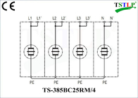 120kA tipo conformidad del CE del dispositivo de protección contra sobrecargas para las centralitas telefónicas eléctricas