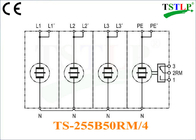 Amortiguador de onda del voltaje del tipo 1 de Iimp 50kA para la supresión transitoria de la oleada del voltaje