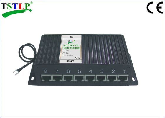 8 amortiguador de onda de la amortiguador de onda de Ethernet de los puertos del canal 1000Mbits/S Cat6